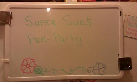 Super Sue's Pre Part